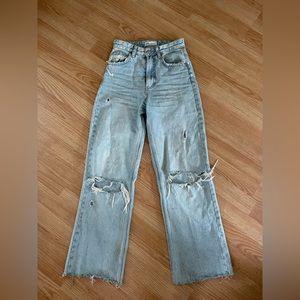 ZARA wide leg jeans- Size 25/0